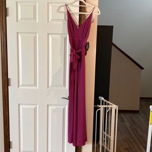 Lulu’s pink/fuchsia jumpsuit